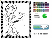 Game Bratz coloring10