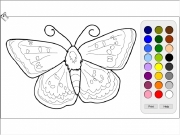 Game Butterfly 2 coloring