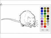 Game Rat 2 coloring