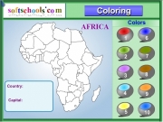 Game Africa coloring