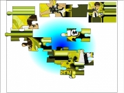 Game Ben10 puzzle 5