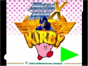 Mega man x vs kirby....
