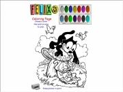 Game Felix mush room coloring