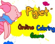 Game Piglet Online Coloring Game