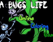 Game A bugs life online coloring game