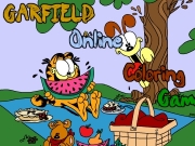 Game Game garfield online coloring game