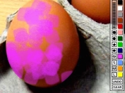 Easter egg coloring....
