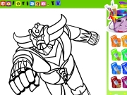 Game Coloriage goldorak