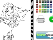 Game Bratz coloring and print