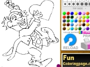 Game Clown coloring