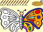 Game Butterfly online coloring