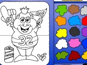 Game Man coloring