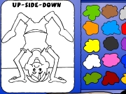 Game Up side down coloring