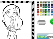 Game Bratz coloring