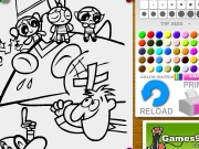 Game Anime kids coloring