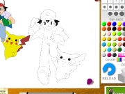 Game Pokemon coloring