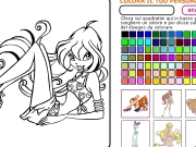 Game Winx coloring