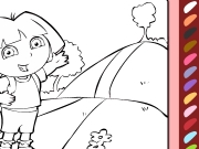 Dora coloring. http://www.minizebra.com...
