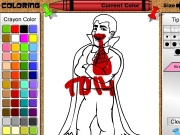 Game Dracula coloring