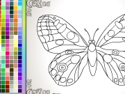 Game Butterfly coloring