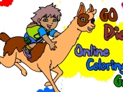 Game Go Diego go online coloring