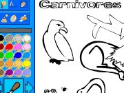 Game Carnivores coloring