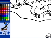 Game Autumn coloring