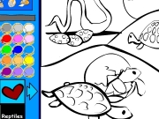 Game Reptiles coloring