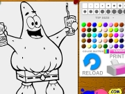 Game Spongebob potatoe coloring