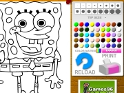 Game Spongebob coloring