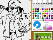 Pokemon and friend coloring. http://www.games96.com...
