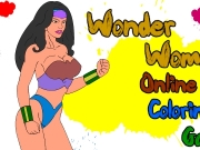 Wonder woman online coloring. 100...
