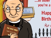 Ecard16 priest happy birthday game - To14.com - Play now