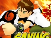 Game Ben10 saving sparksville