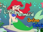 Game Tle little mermaid online coloring game