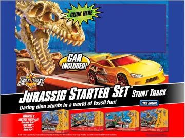 hot wheels jurassic starter set