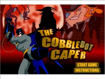 Batman - the cobblebot caper game  - Play now !